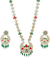 Meira Jewellery Alloy Jewel Set(Gold)