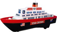 Miniature Mart Small Size Plastic Made Cruise Ship Scale Model With Pull Back & Go Wheel Toys | Made In India Toys |Toys Ship For kids | Use As Showpiece | Toy Ship For Boys | Safe Quality Toys For Children(Red, Black, Pack of: 1)