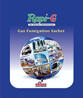 rapi g Gas Fumigation Sachet-Sterilizer, Fumigator For Clinic, Home, Office, Car, Suitable For Upto 3500 cubic Feet Space, Disinfect Area From Viruses, Fungi - Certified By WHO Pack of 10(20 g)