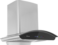 SUNFLAME Rapid 60 cm Auto Clean Wall Mounted Chimney(Silver 1100 CMH)