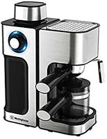 Westinghouse CM80KS 4 Cups Coffee Maker(Silver, Black)