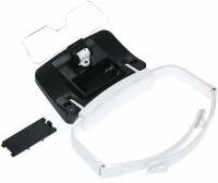 Pia International LED Head light with Hands Free 3X Magnifying Glass(Black, White)