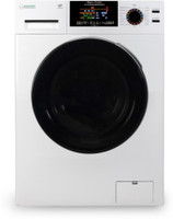 Equator 9 kg Sanitize, Allergen, Saree Cycle, Anti-Bacterial Drum Baffles Fully Automatic Front Load with In-built Heater White(EZ 5000 CV)