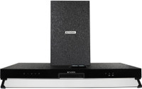 Faber Aerostation Sparkle 3D TC AB 90 Wall Mounted Chimney(Black 1095 CMH)
