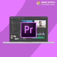 WhizJuniors Adobe Premiere Pro Basics & Advance eLearning For Kids Age 6 -18 - 1 Year Subscription - ( Voucher ) Vocational & Personal Development(Course)