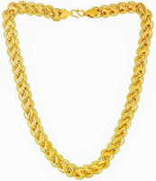 MEENAZ for boys 1 gram for men gents Titanium, Gold-plated Plated Metal, Brass, Silver, Copper, Alloy, Stainless Steel Chain