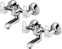 Mapson by Mapson Venus Wall Mixer without (L,Bend) For Kitchen Sink&Basins Fully Brass Body turn fitting&Havy Duty With Wall Flange Pack of 2 Faucet Set