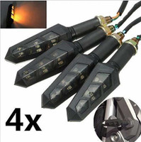 PECULIAR ZONE Front, Rear LED Indicator Light for Hero, Honda, Bajaj, Datsun, KTM, Kawasaki, Mahindra, Royal Enfield, Suzuki, TVS, Yamaha Universal For Bike(Yellow)