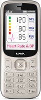 Lava Pulse Mobile Phone-With BP & Heart Rate Monitor(Gold)