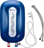 Sansui 3 L Instant Water Geyser with Pipes (Allure, Cobalt Blue)