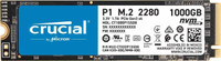 Crucial P1 1 TB Laptop, Desktop Internal Solid State Drive (SSD) (CT1000P1SSD8)(Interface: PCIe NVMe, Form Factor: M.2)