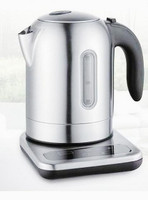Strategy Alexa: Smart SS Kettle With Digital Temperature Control,360º Cordless design for ease of use Electric Kettle(1.7 L, Silver)