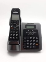 Panasonic KX-TG3811SXM Cordless Landline Phone(M BLACK)