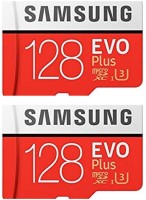 SAMSUNG EVO Plus 128 GB MicroSDXC Class 10 80 MB/s  Memory Card