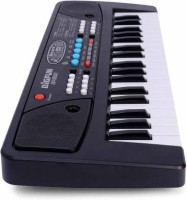 ravya collection 37 Key Piano Big fun Keyboard || Toy with Recording and Mic || Mobile Charger Power || Option battery operated black (Black)(Black)