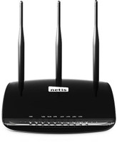NETIS WF2533 4 Ports 300Mbps Wireless N High Power Router 300 Mbps Wireless Router(Black, Single Band)