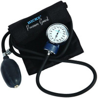 Hicks Dial Type Pressure Guard Sphygmomanometer Aneroid Bp Monitor(Black)