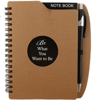Family store Note Pad B6 Diary Ruled 160 Pages(Brown)