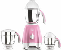 Vidiem Vision 650 W 650 W Mixer Grinder(MG 580 A | 3 Jars | Pink)