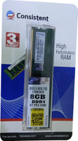 Consistent 2400 DDR4 8 GB (Single Channel) PC (DESKTOP 8GB DDR4, RAM)