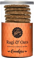Hey Grain Ragi & Oats Cookies (Organic Ragi Flour, Whole Grain Wheat Flour, Rolled Oats, Demerara Sugar, Butter, Milk, Salt) Cookies(170 g)