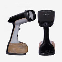 Legit Handy Garment Steamer- 1500 W- Box contains Fabric Brush and Travel Bag- Pack of 2 (Black) 1500 W Garment Steamer(Black)