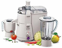 Sujata by sujata Powematic Plus Juicer Mixer Grinder 900 Juicer Mixer Grinder (2 Jars, White)