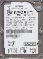 Hitachi pro 40 GB Desktop Internal Hard Disk Drive (HDD) (HTS424040M9AT00)