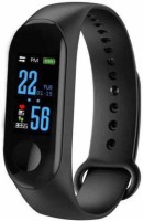 INSPYOGI M3 Smart Band Watch Sport Wristband(Black Strap, Size : Free)