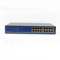 CP PLUS 16 Port 10/100/1000Mbps Ethernet Switch Network Switch(Multicolor)