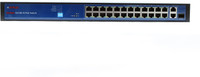 CP PLUS 24 Port AI PoE Switch Network Switch(Multicolor)