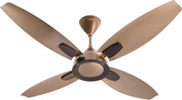 USHA Bloom Lily 1300 mm 4 Blade Ceiling Fan(Sparkle Brown and Gold, Pack of 1)