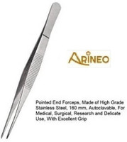 ARINEO Premium Pointed End Forceps, Made of High Grade Stainless Steel Utility Forceps