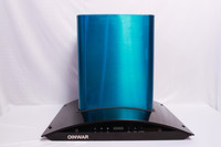 OINWAR SANTUM Wall Mounted Chimney(Black, Blue 100 CMH)