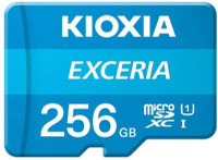 kioxia EXCERIA 256 GB MicroSDXC UHS Class 1 100 MB/s  Memory Card