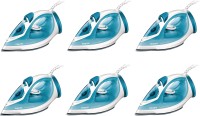 PHILIPS GC2040/70 pack of 6 2100 W Steam Iron(Blue)