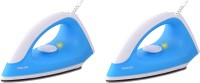 PHILIPS GC090 pack of 2 750 W Dry Iron(Blue)