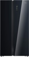 Midea 661 L Frost Free Side by Side Refrigerator(Glass Door Finish, MDRS853FGG22IND)   Refrigerator  (Midea)