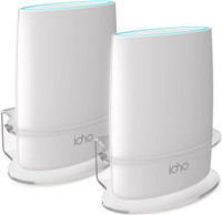 Orbi Wall Mount 3000 Mbps Mesh Router(White, Tri Band)