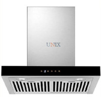 Unix CHIMNEY-5578 Wall Mounted Chimney(kitchen chimney 1400m3 suction power 1400 CMH)