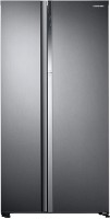 SAMSUNG 674 L Frost Free Side by Side Refrigerator(Black DOI, RH62K60A7B1/TL)
