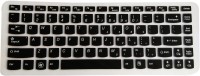 Saco Lenovo IdeaPad Y410 Laptop Keyboard Skin(Black, White)