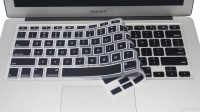 View Futaba Waterproof MacBook/ MacBook Air Pro Keyboard Skin(Black) Laptop Accessories Price Online(Futaba)