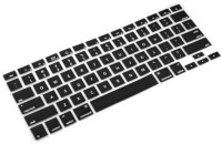 View ROQ Removable Silicon Protector For Macbook Pro Retina 13/15/17Air/pro/Retina Laptop Keyboard Skin(Black) Laptop Accessories Price Online(ROQ)