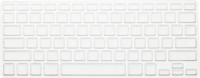 QLS silicone chiclet cover fit 15-r063tu Laptop Keyboard Skin(White)   Laptop Accessories  (QLS)