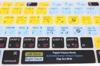 Saco Serato DJ Functional Hot key Shortcut Rubber Keyboard Skin Cover For Macbook Pro Air Retina 13 15 17 and Wireless Bluetooth Keyboard MC184LL B Serato DJ European Version Keyboard Skin(Multicolor)   Laptop Accessories  (Saco)