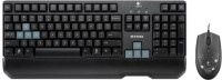 View Logitech Gaming Combo G100 USB 2.0 Gaming Keyboard Laptop Accessories Price Online(Logitech)