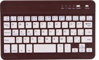 BMS NAM_101 Bluetooth Tablet Keyboard(Brown)   Laptop Accessories  (BMS)