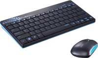 View Rapoo 8000 Wireless Laptop Keyboard(Blue) Laptop Accessories Price Online(Rapoo)