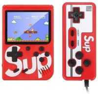 IMMUTABLE 4349 _ RRT _ SUP X Game Box 400 in One Handheld Game Console With Remote Controller & Can Connect to A TV 2 Player ( Only 2nd Player Play with Remote) 8 GB with Retro 400 in 1(Multicolor)